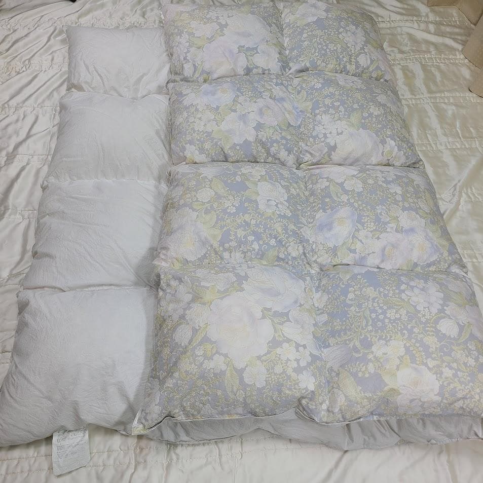 ふわもこ♡ヨーロッパ産ホワイトグースダウン95% 高級羽毛布団
