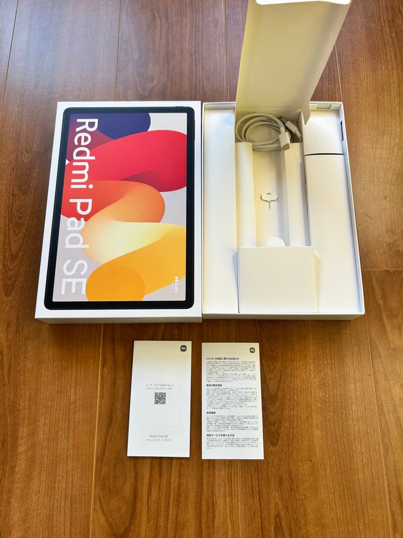 【美品】タブレット　Redmi Pad SEタブレット本体 ラベンダーパープル