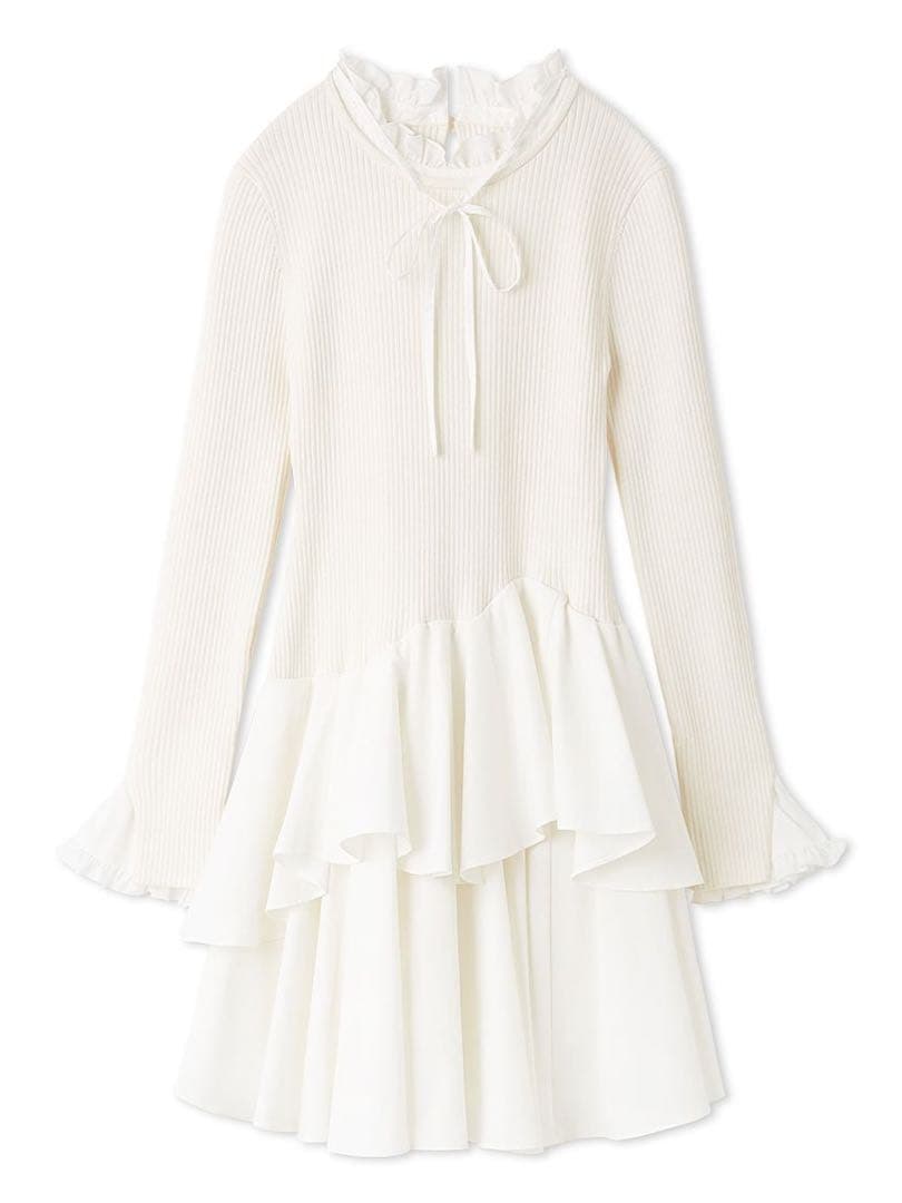 Sustainableドッキングミニニットワンピース