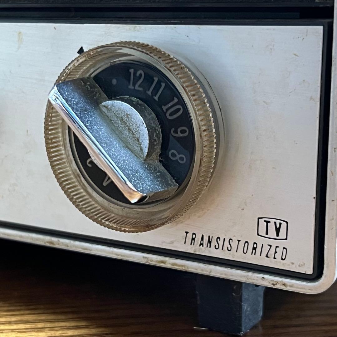 【ジャンク品】SONY トランジスターテレビ　9-304　箱付き