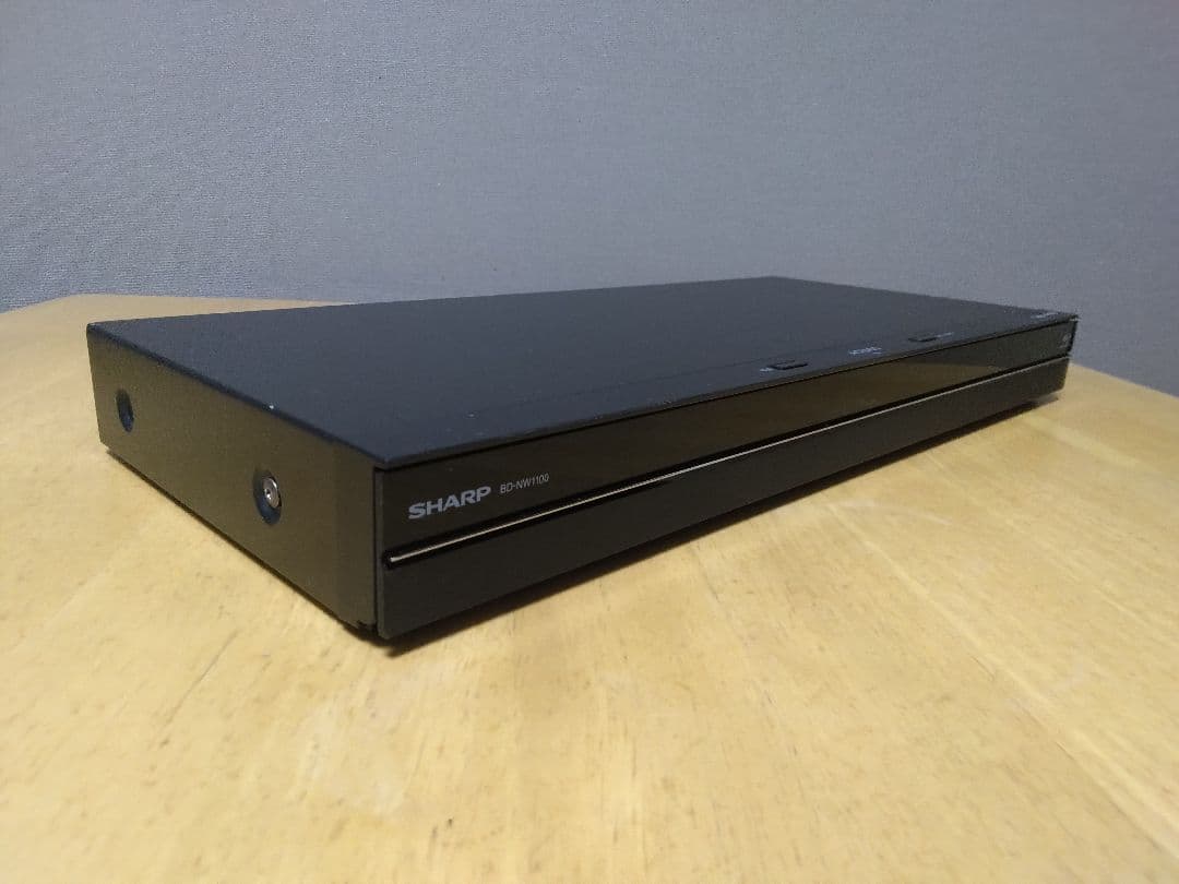 SHARP ブルーレイレコーダー　NW1100 2番組同時録画　保証付き