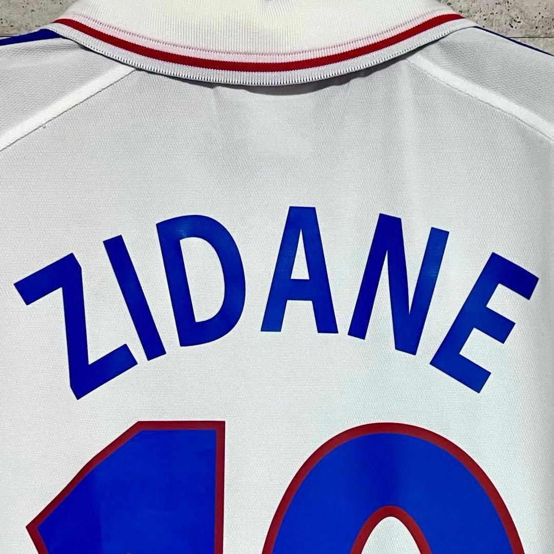 【新品/タグ付き】EURO2000 フランス代表♯10ジダン 【XLサイズ相当】