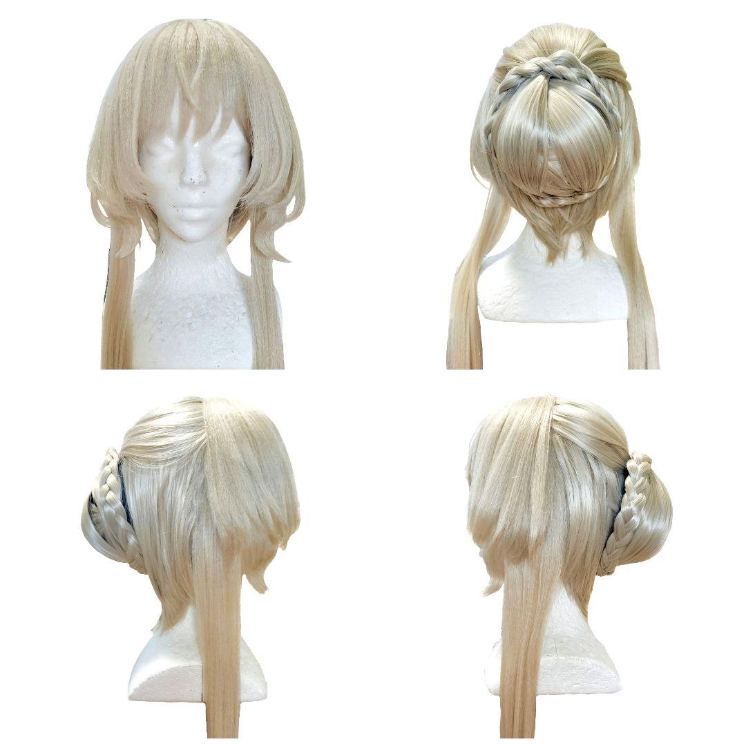 原神 サンドローネ コスプレ セット済みウィッグ 造詣ウィッグ 高品質