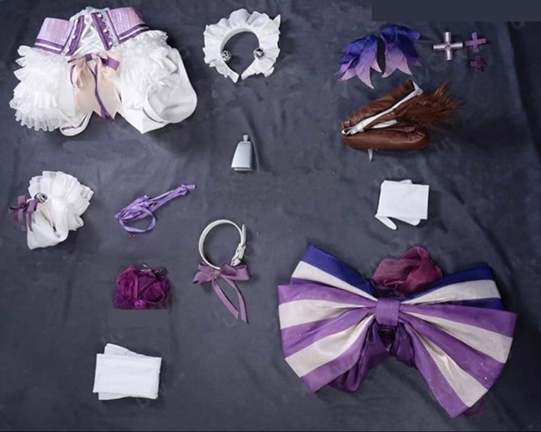 Uwowo 樫野 アズールレーン　高品質 コスプレ　フルセット ウィッグ