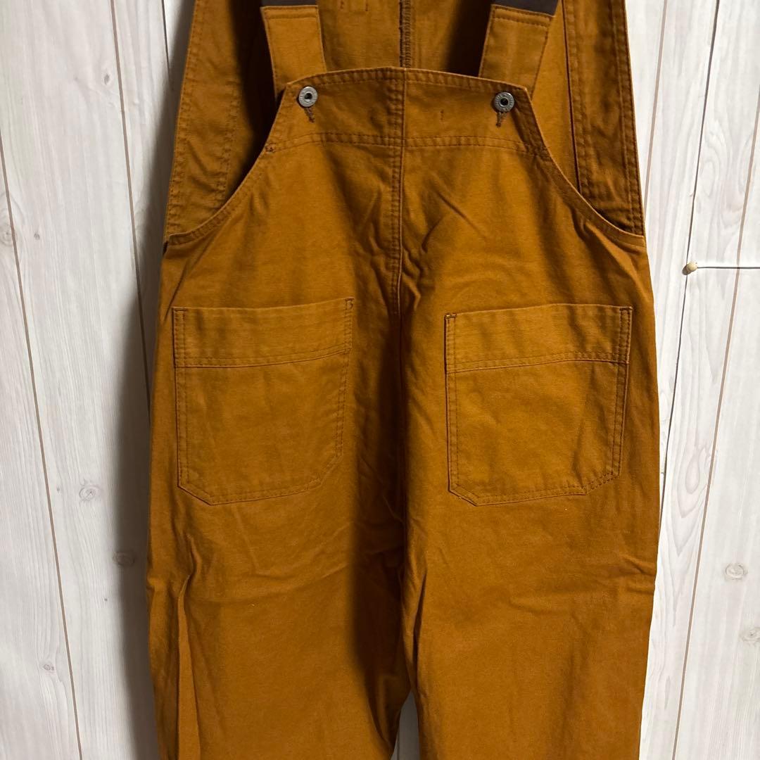 極上JOHNBULLワークオーバーオールパンツ日本製ミリタリーサロペット製品染め