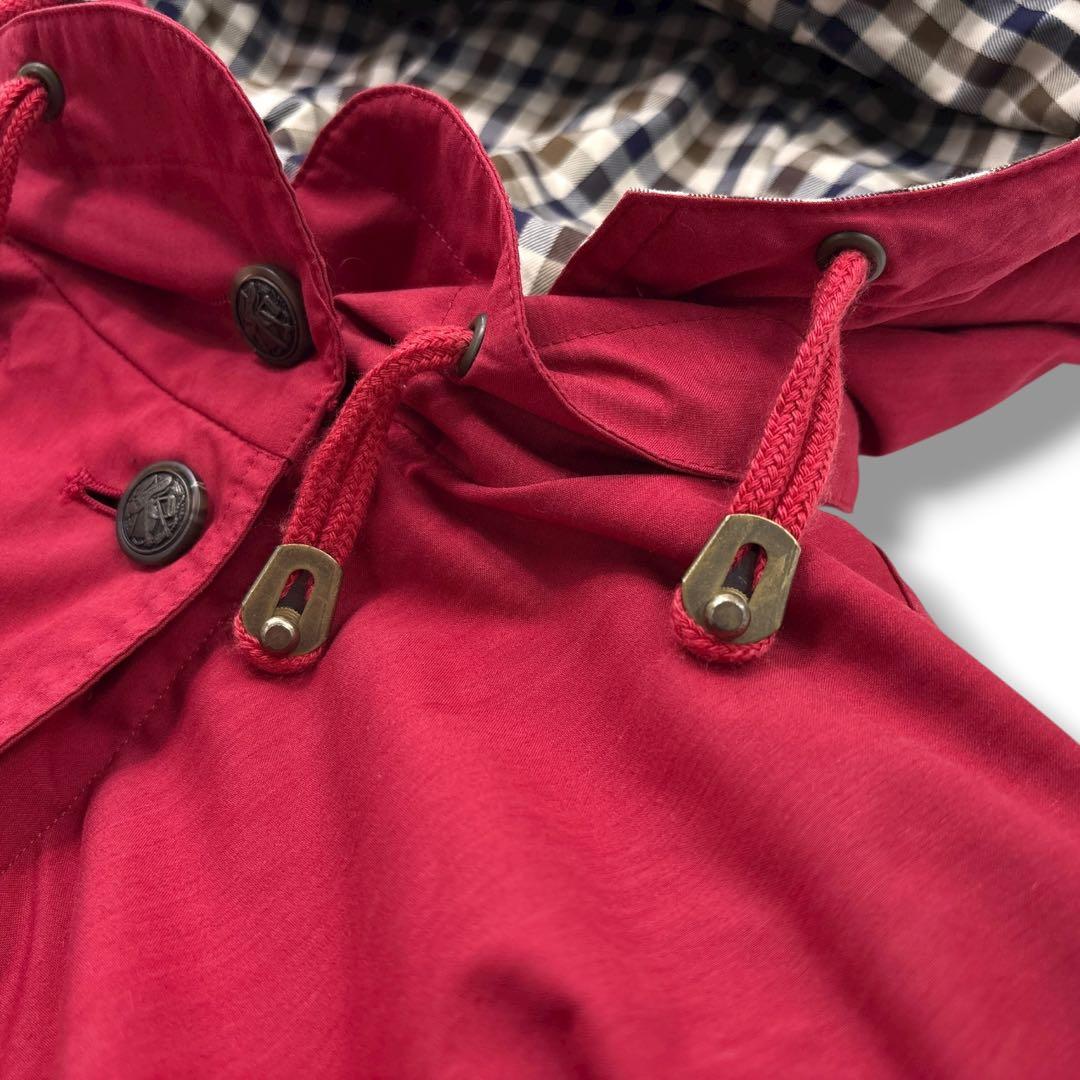 美品】アクアスキュータム　ダウン　ライナー　ハウスチェック　モッズコート　XL