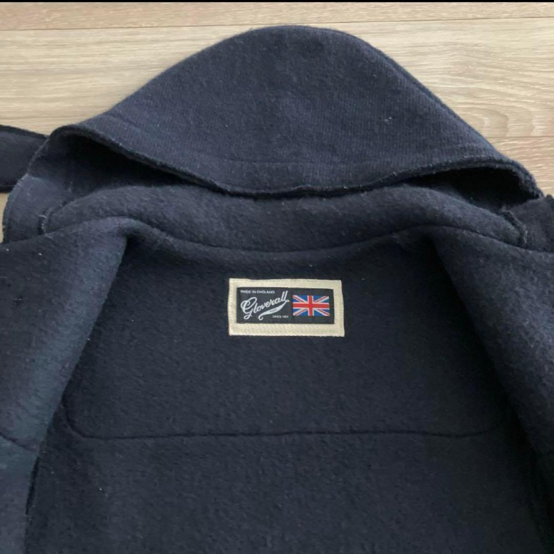 【美品】ダッフルコート　gloverall グローバーオール　ネイビー