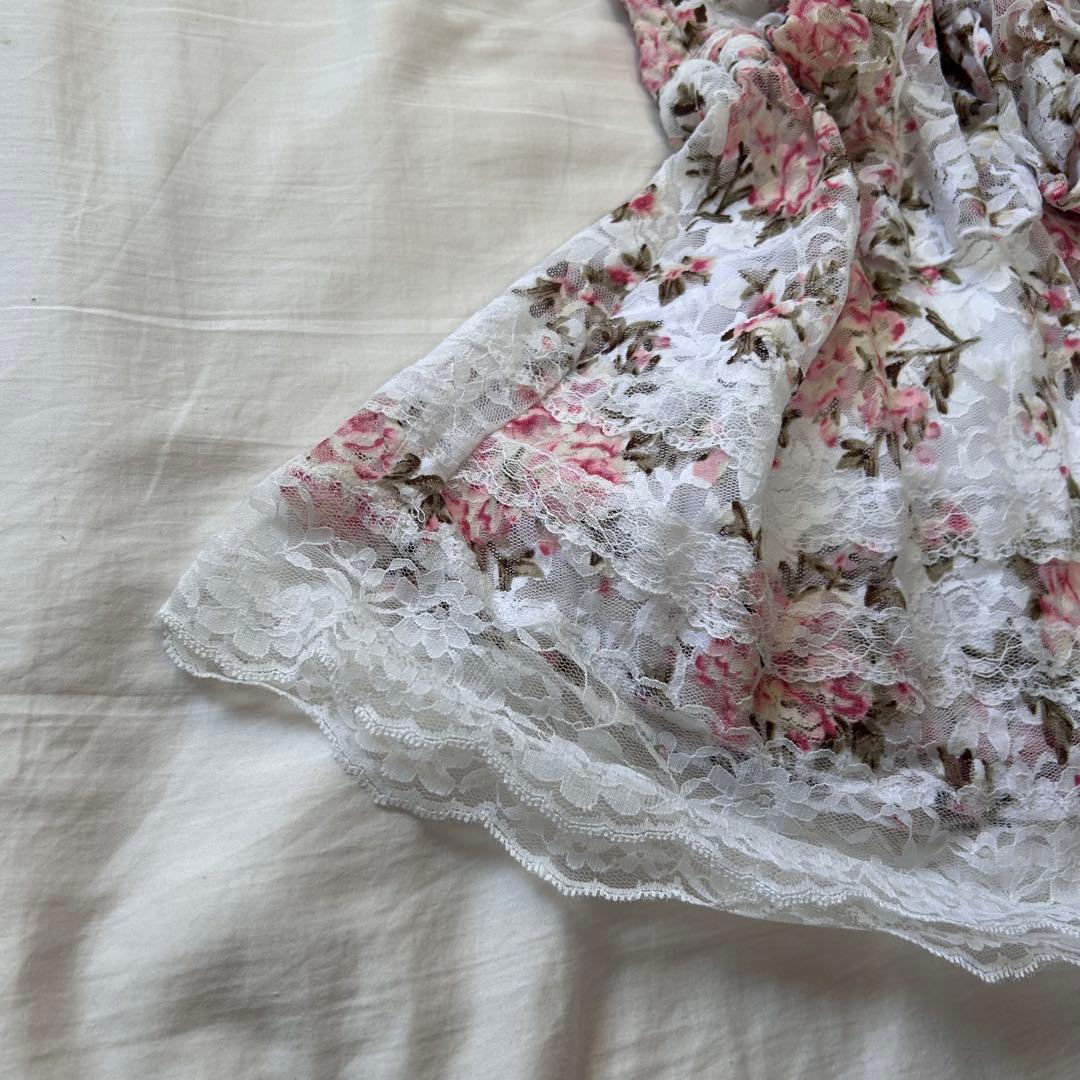 LIZ LISA トップス　キャミソール　花柄　レース　リズリサ 姫ギャル