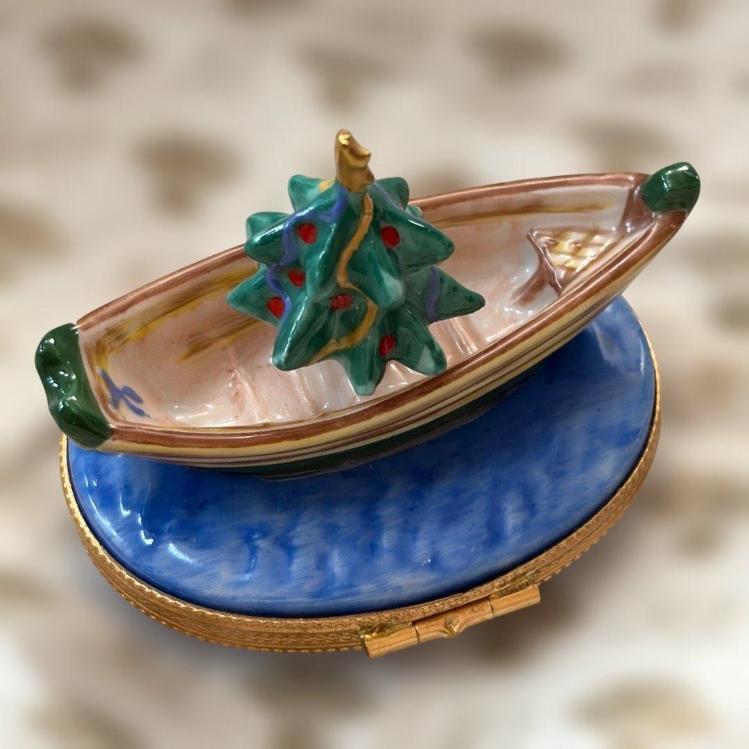 リモージュ　ナンタケット島　小物入れ　ナンタケットバスケット