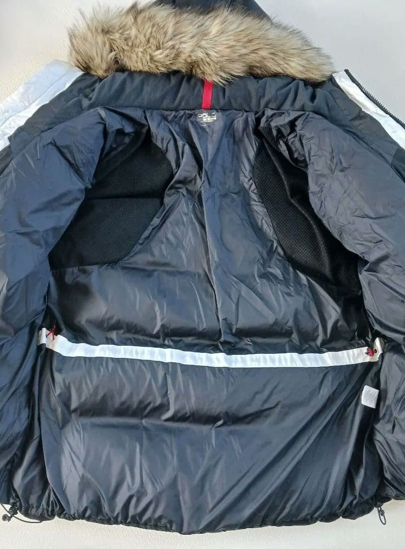 ラルフローレンスポーツ　肉厚　ビッグサイズ　ダウンジャケット　XXL　ファー