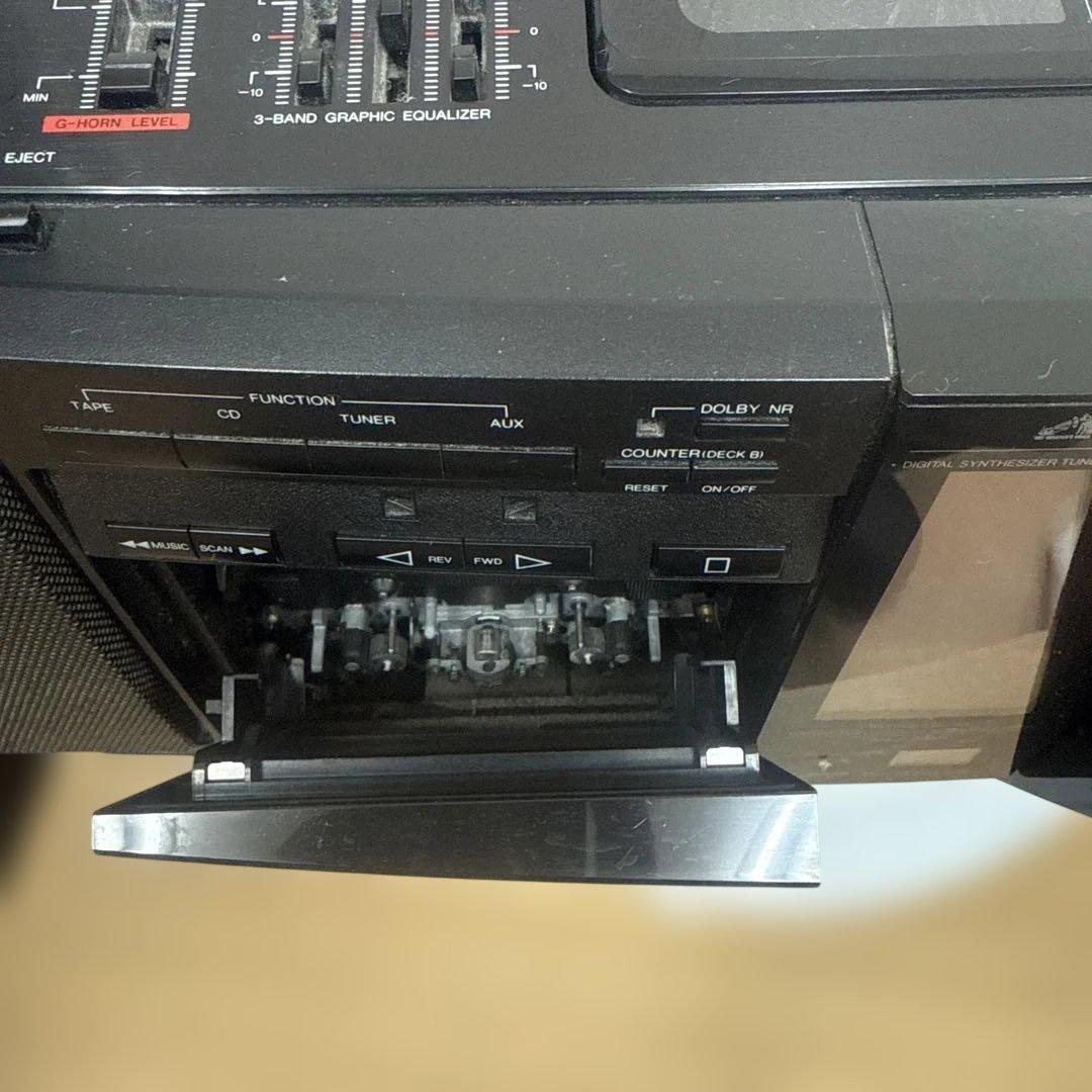 バブルラジカセ■Victor【G-HORN EX　RC-X90】 ジャンク