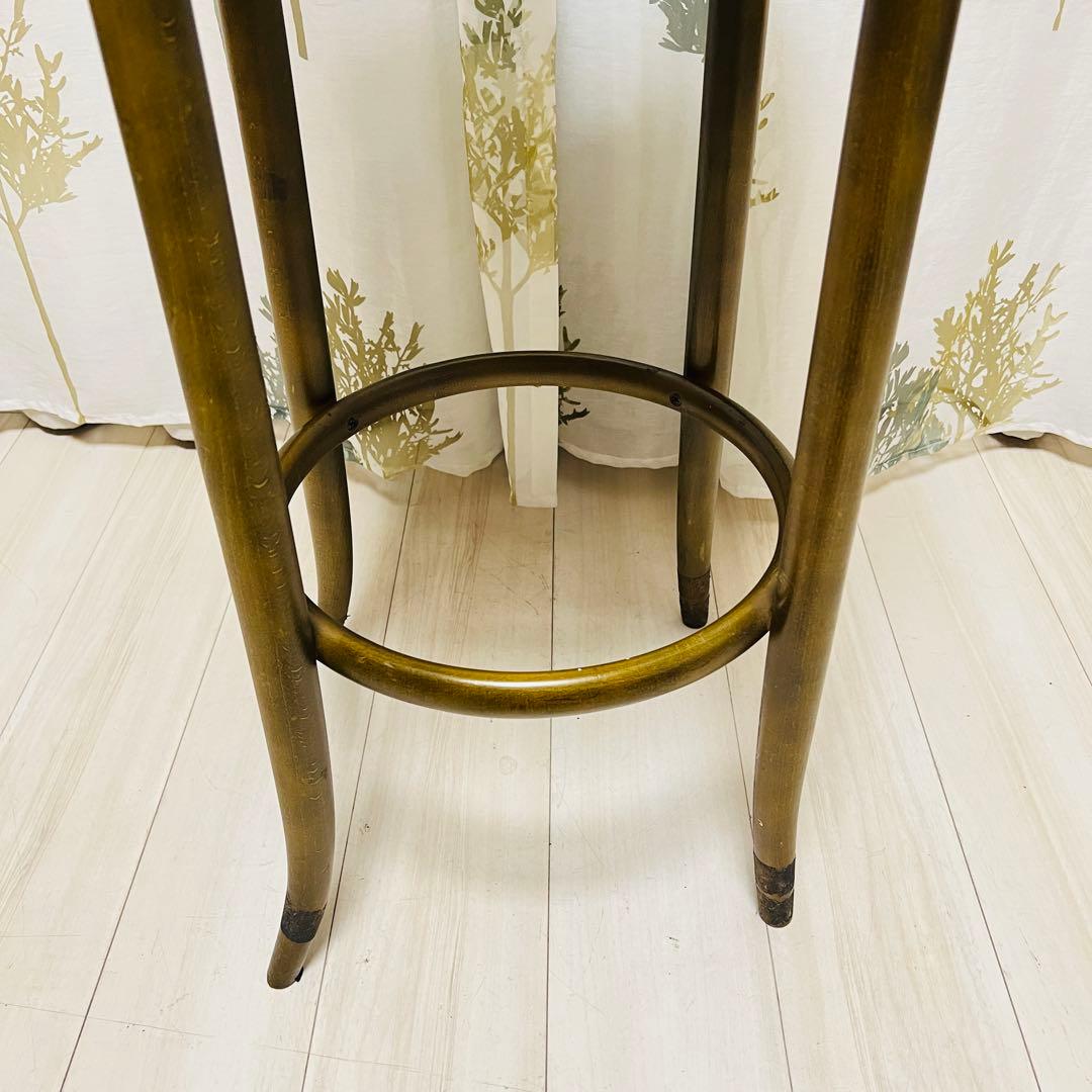 【秋田木工】　ベントウッドチェアー　曲木　ハイチェア