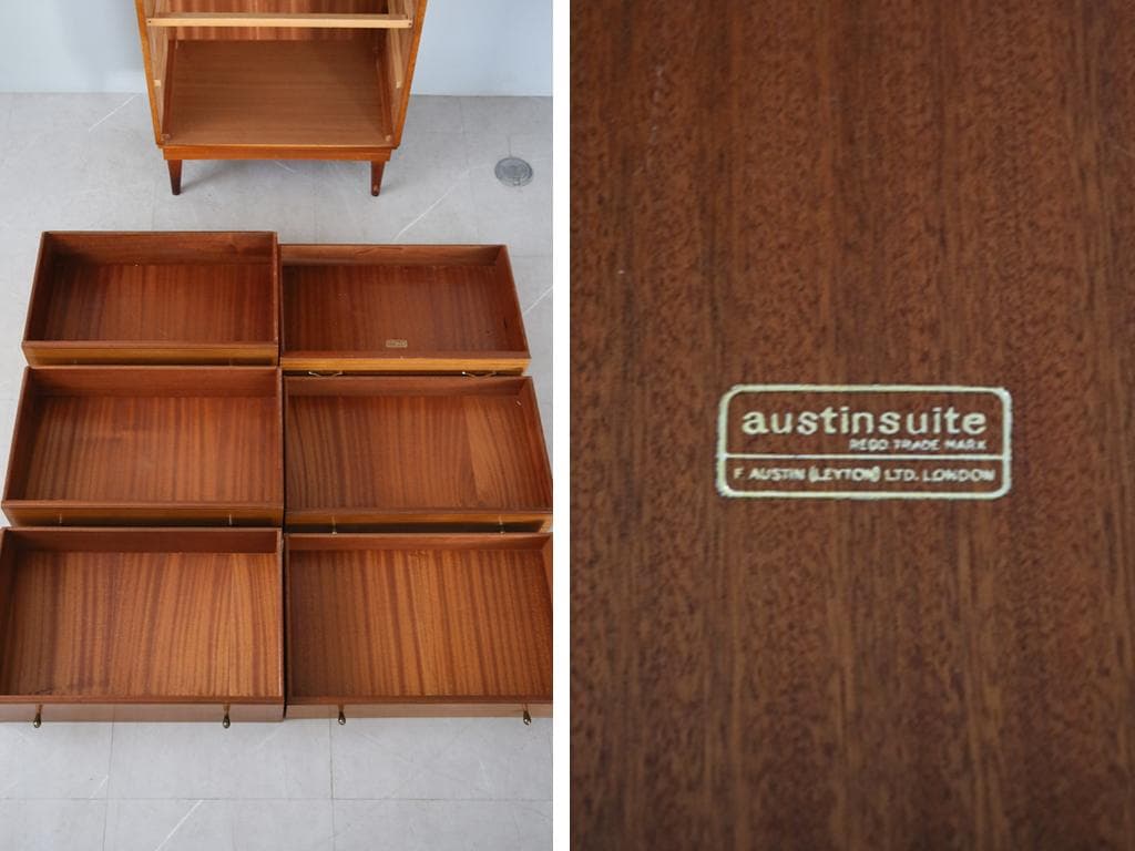英国アンティークAustinSuiteオースティン製チェスト/タンス91-212