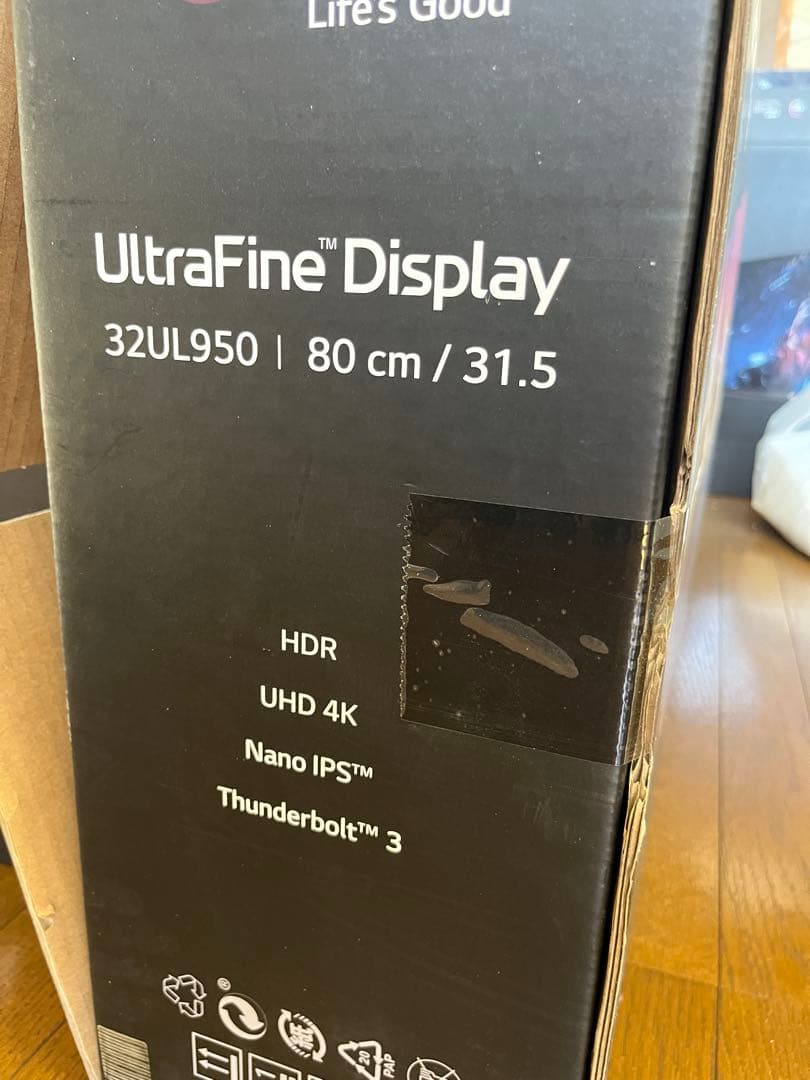 LG 4Kモニター UltraFine Display 32UL950-W