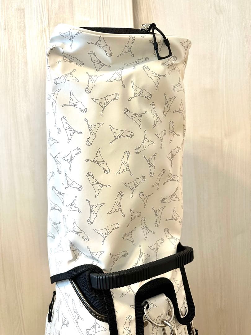 新品／未使用品｜PINGピン｜ゴルフキャディバッグ 9型ホワイト／ブラック