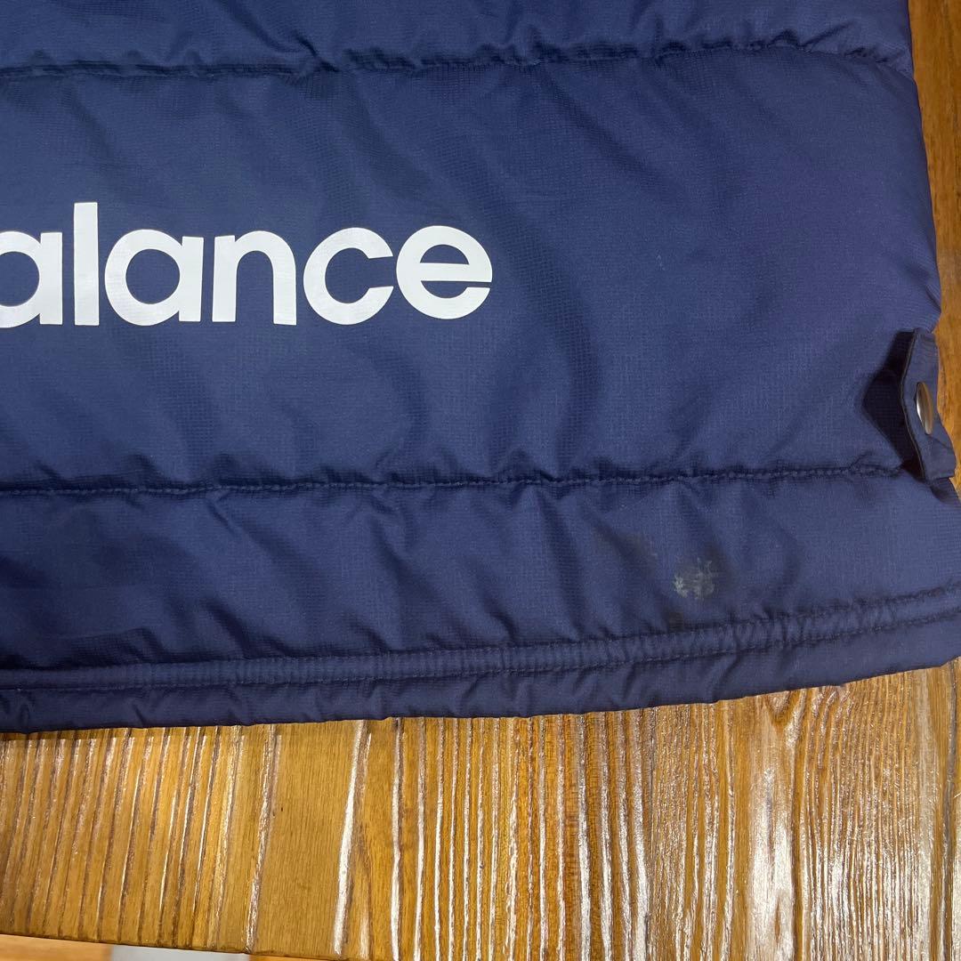 ニューバランス　ベンチコート　L ネイビー