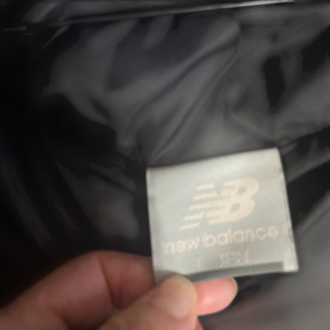 ニューバランス　ベンチコート　L ネイビー