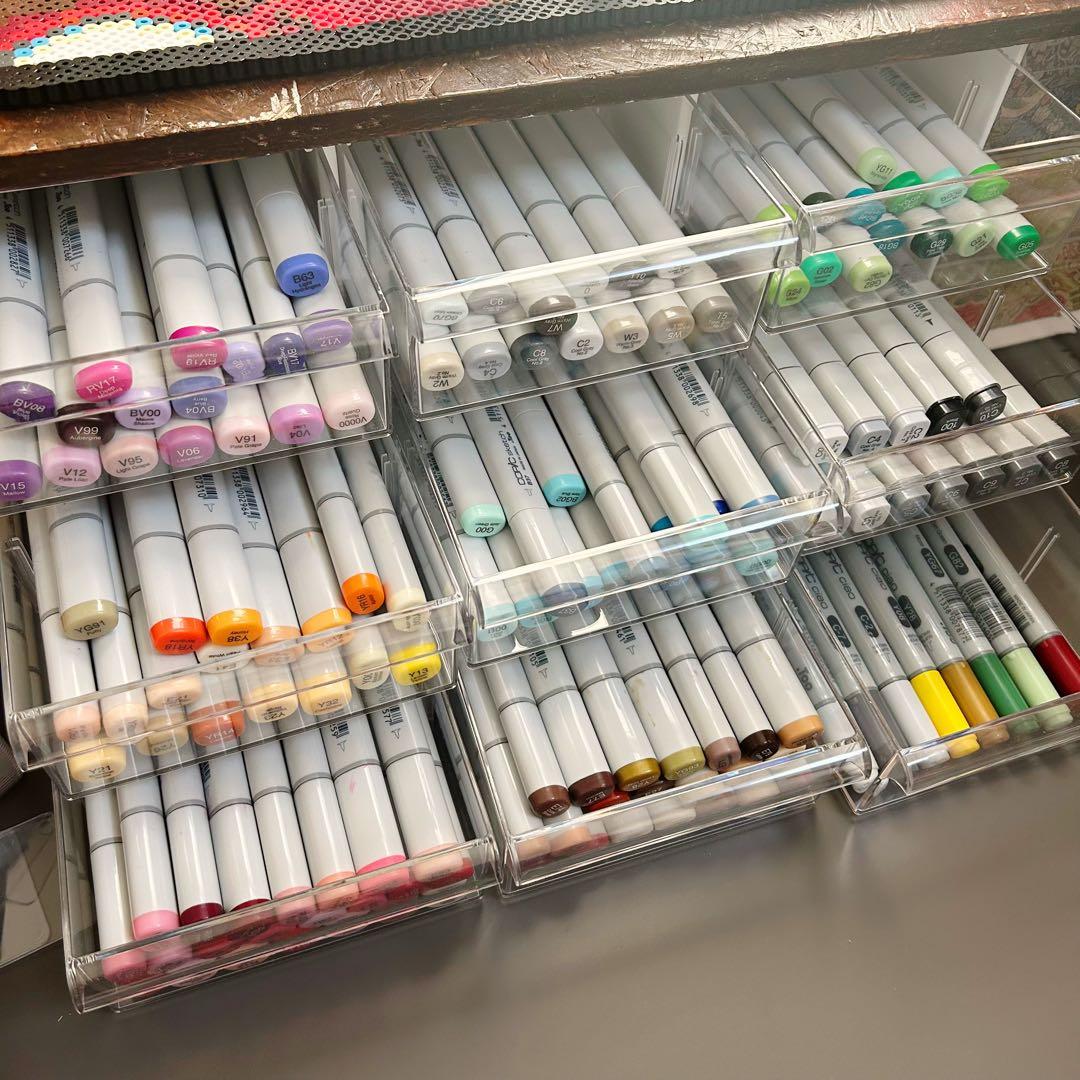 た*ぬ様 コピックスケッチ121本＋コピック12本＋コピックチャオ8本 まとめ売