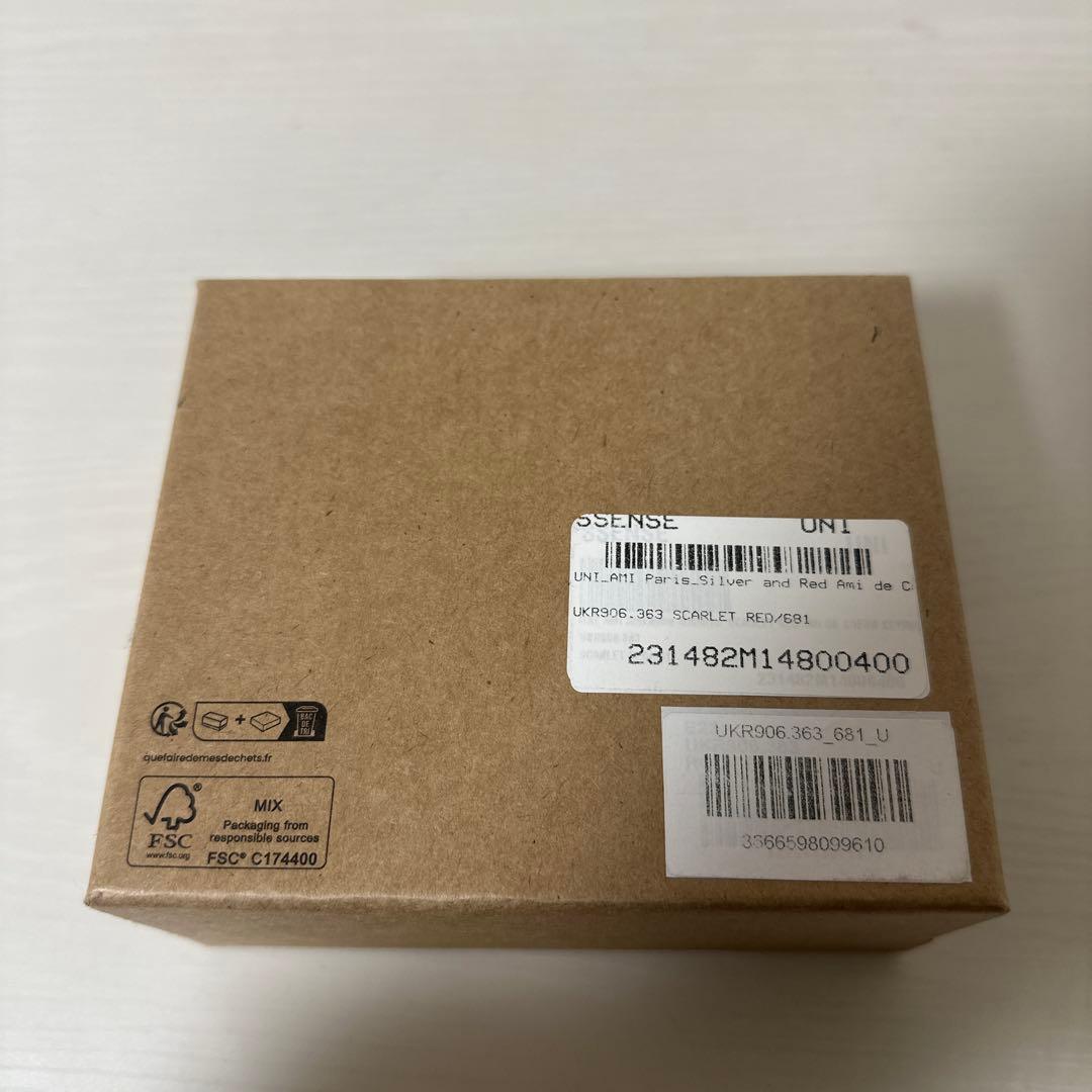 新品⭐︎アミパリス　Ami de Coeur キーリング レッド