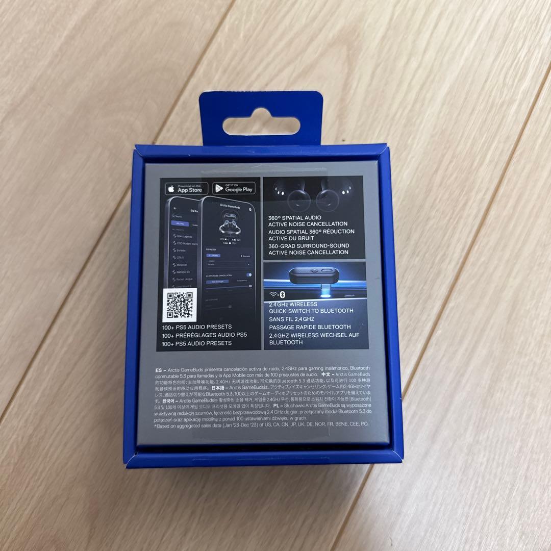 イヤホン steelseries ARCTIS GAMEBUDS BLACK