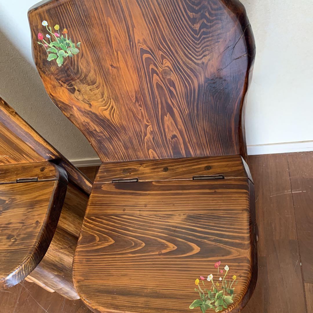 切株　丸太　スツール　椅子　ベンチ　収納　ランプ　まとめ　セット