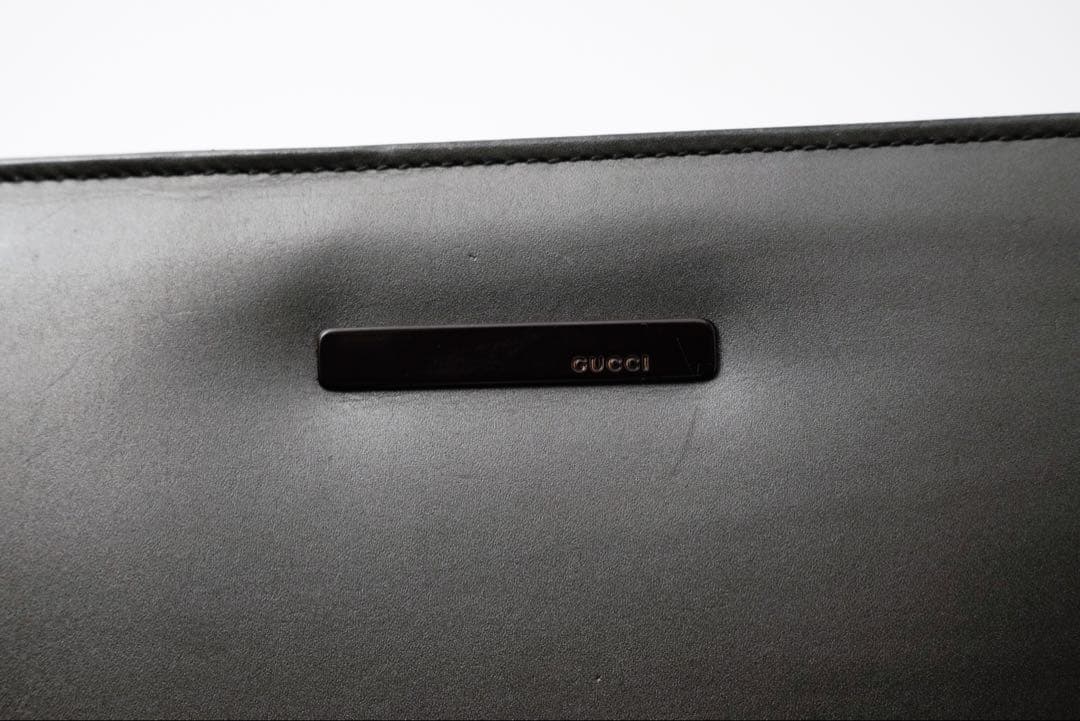 バッグ GUCCI GRAY Leather Square BAG TOMFORD