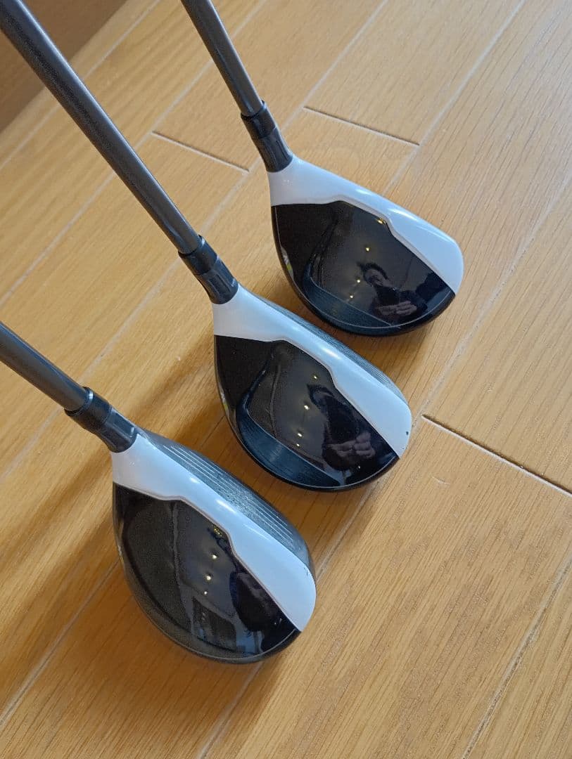 名作M2レスキュー4〜5番〜6番3本セットフレックスS純正ヘッドカバー付おまけ付