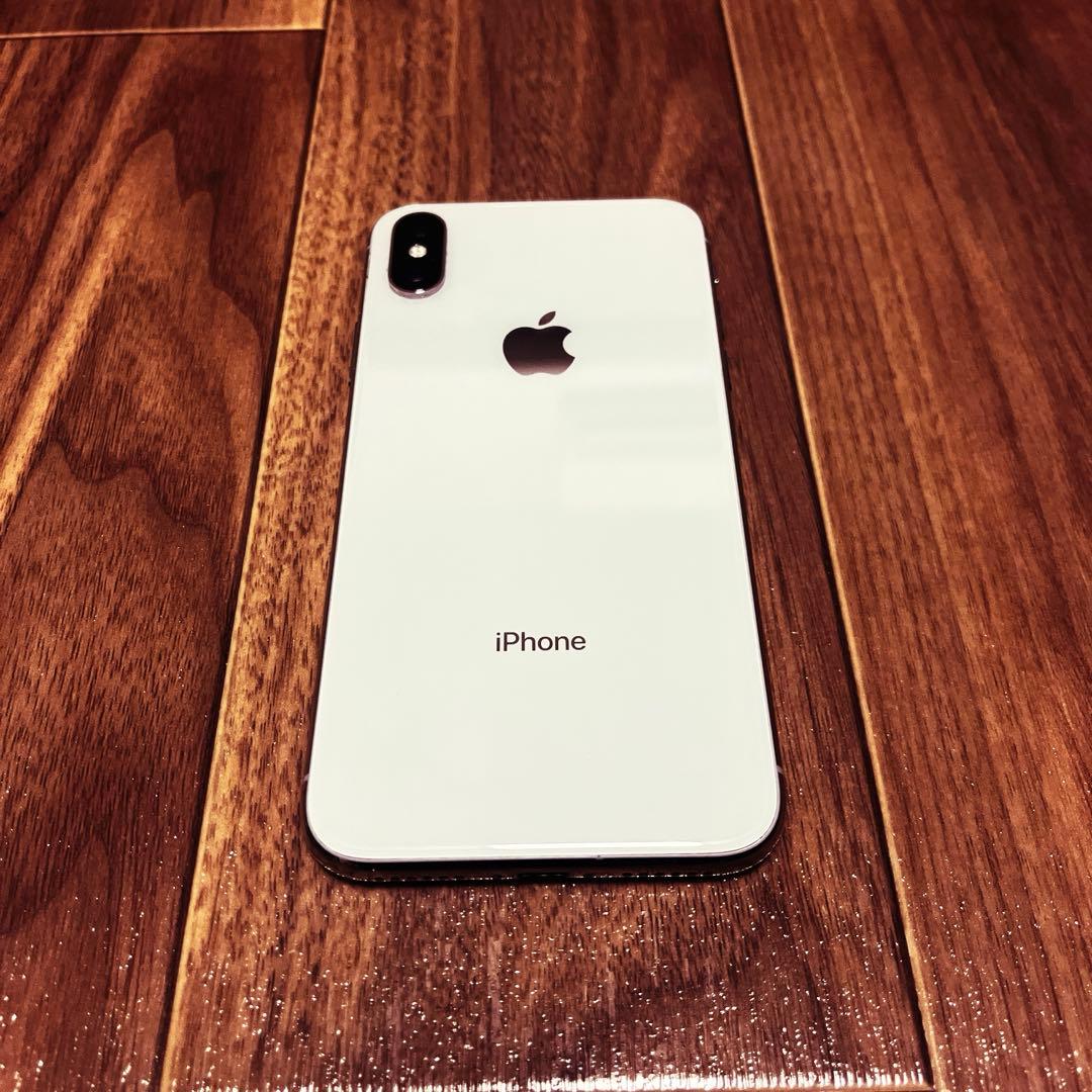 【超美品】iPhone X シルバー 256GB SIMフリー