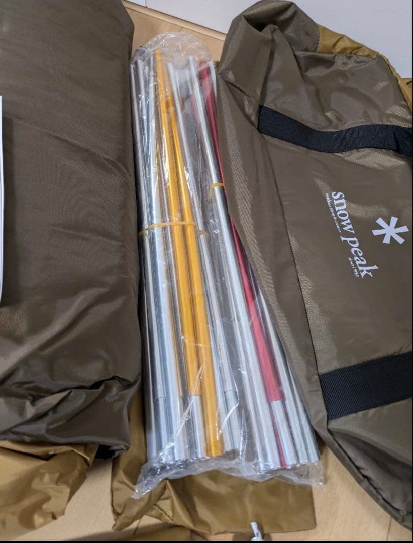 新品 PeakエントリーパックTT テント·タープ&シートセット