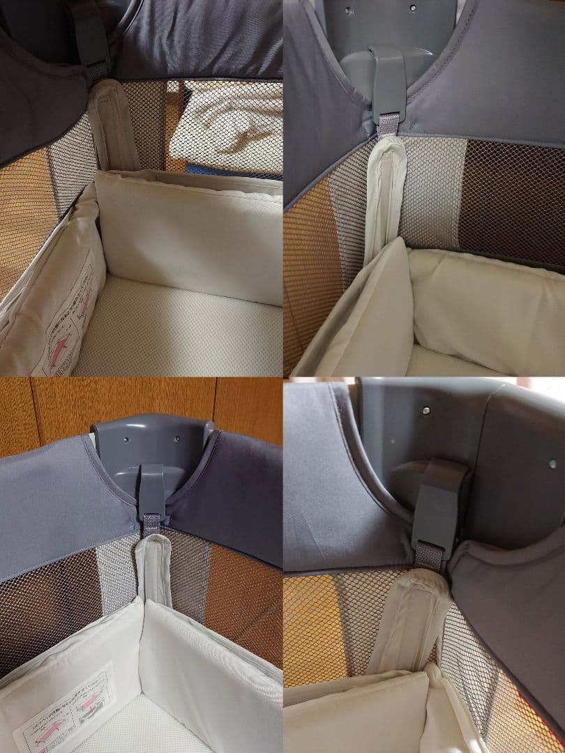 【極美品】アップリカ　ココネルエアーAB グレーベア