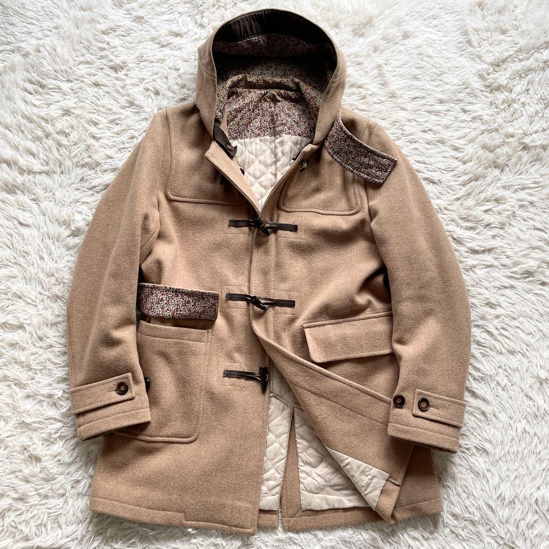 希少 XLサイズ フレッドペリー ダッフルコート キルティング 中綿 キャメル