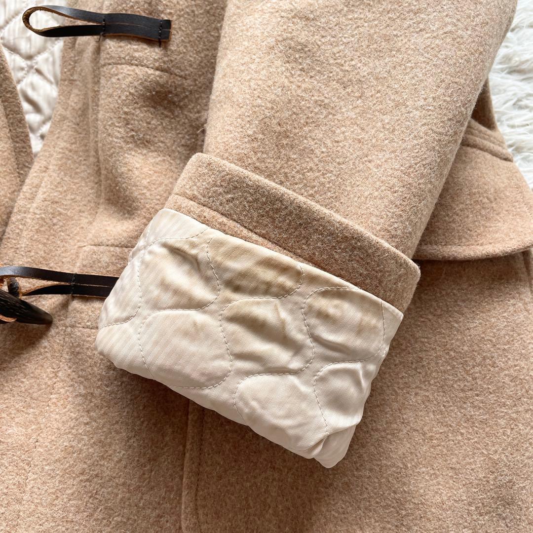 希少 XLサイズ フレッドペリー ダッフルコート キルティング 中綿 キャメル