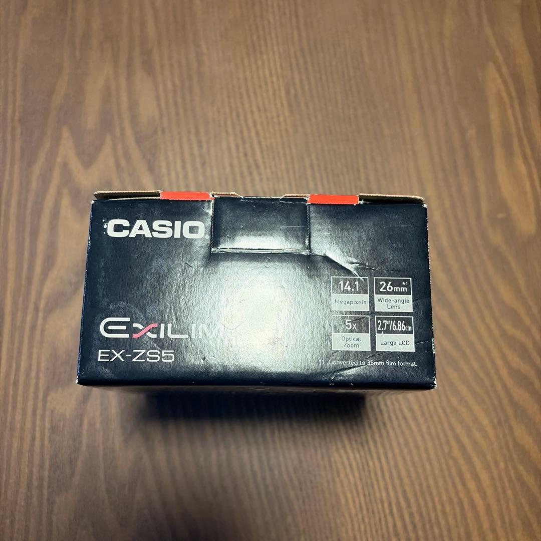 CASIO EXILIM EX-ZS5 ピンク カシオ エクシリム デジカメ 箱