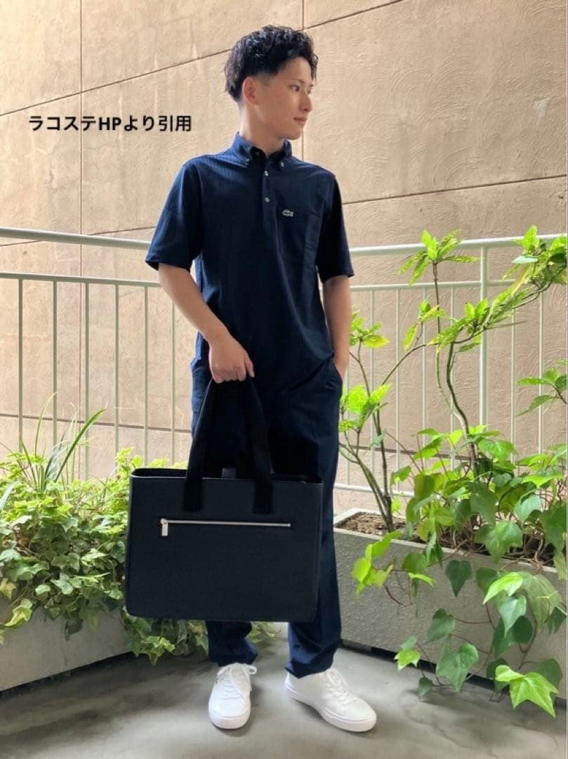 【人気完売商品】ラコステ　トートバッグ