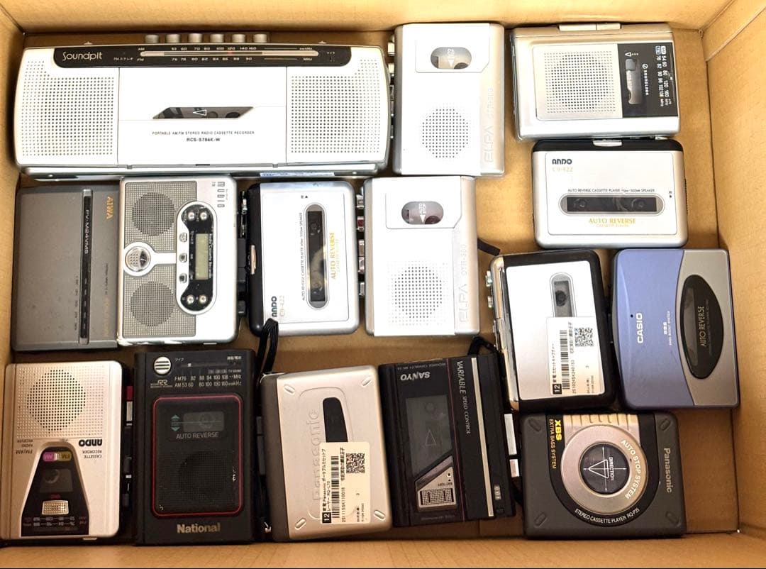 カセットプレーヤー ジャンク品 大量まとめセット