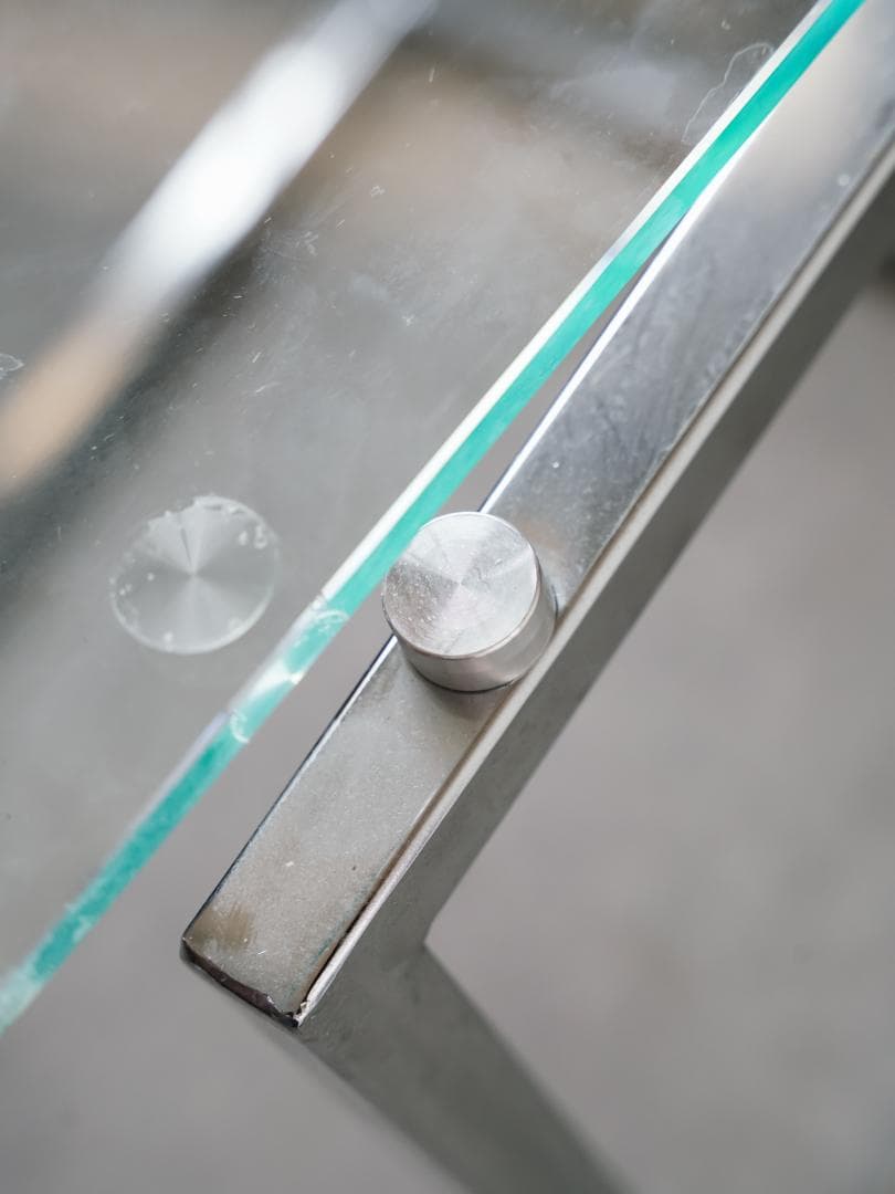 vintage ガラス サイドテーブル モダン・ミッドセンチュリー