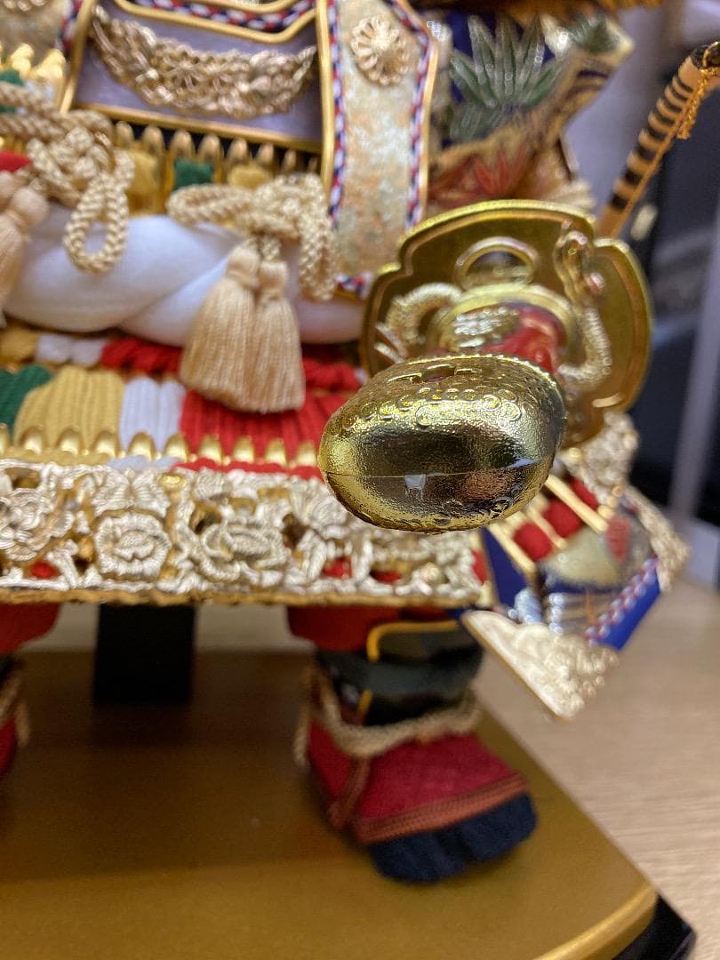 E40 格安特価！五月人形　子供大将　鎧着大将　五月鎧兜　五月初節句