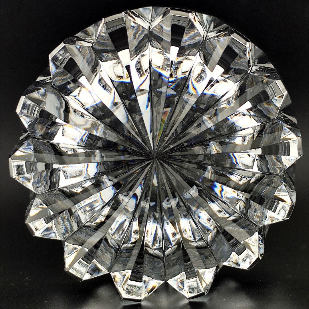 超希少品✦ホヤクリスタル HOYA 佐々文夫サイン無（切子、江戸切子、薩摩切子）