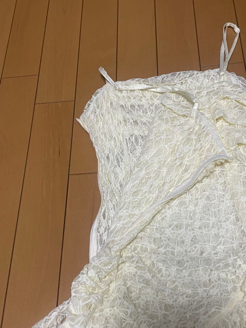 SLY TUCKED LACE RUFFLE キャミソール