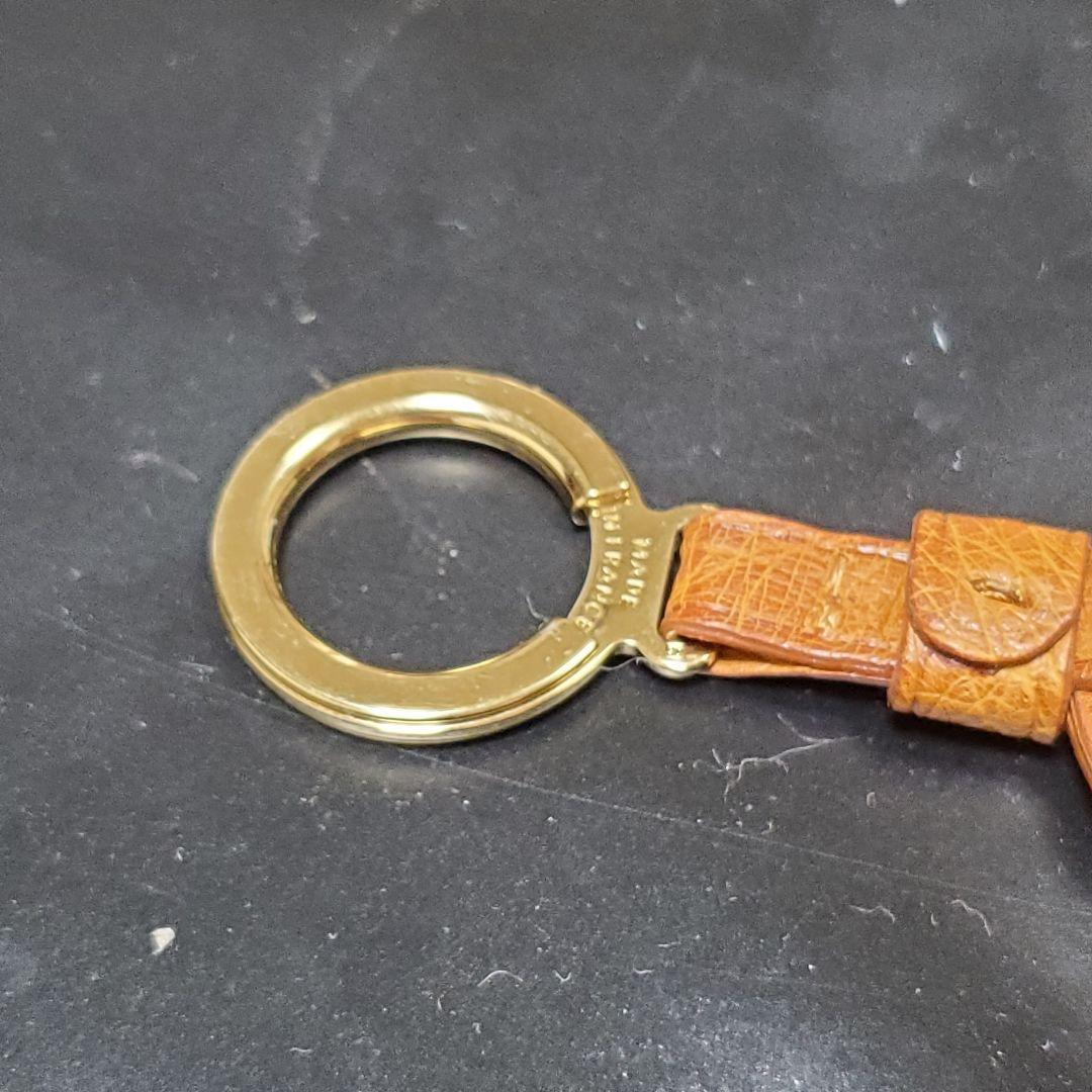 Louis Vuitton 未使用オーストリッチレザーキーホルダー