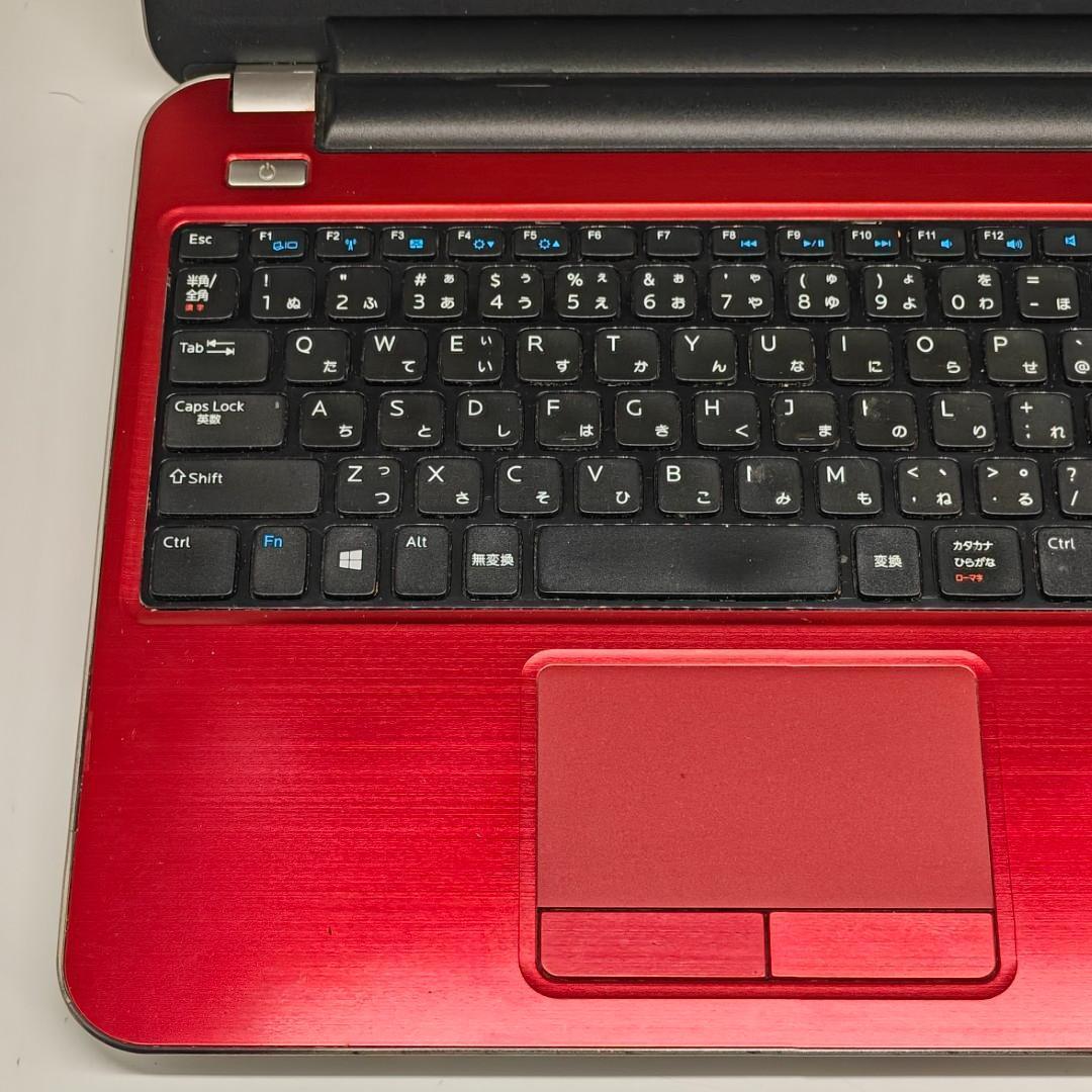 【DELL】高性能i7 SSD512GB 16GB レッド ノートPC