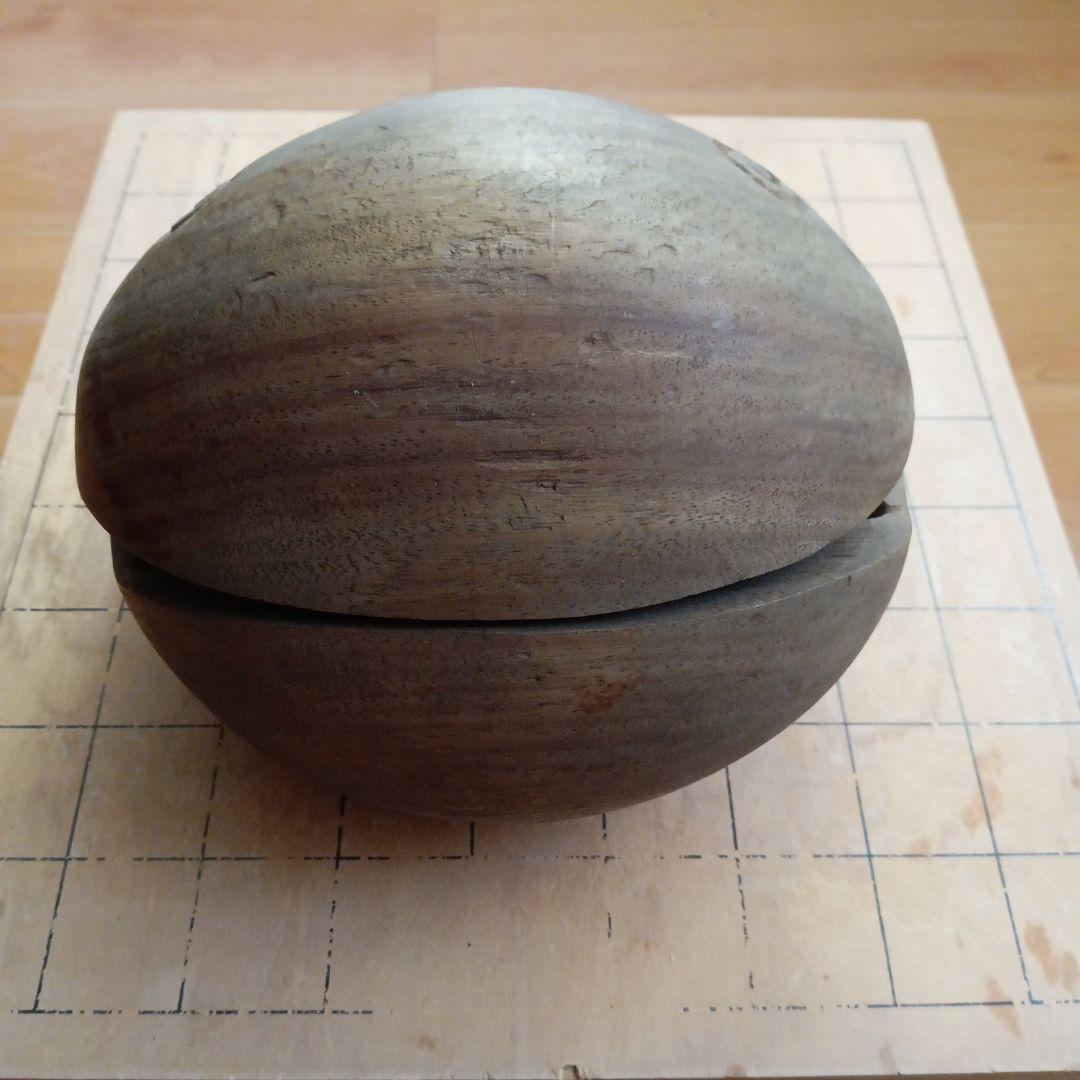 真鍮台座付き 木魚 撥付き 仏具