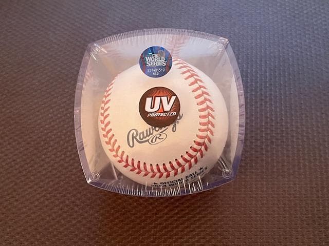 大谷翔平 2024 ワールドシリーズMLB公式使用球専用ケース入限定品