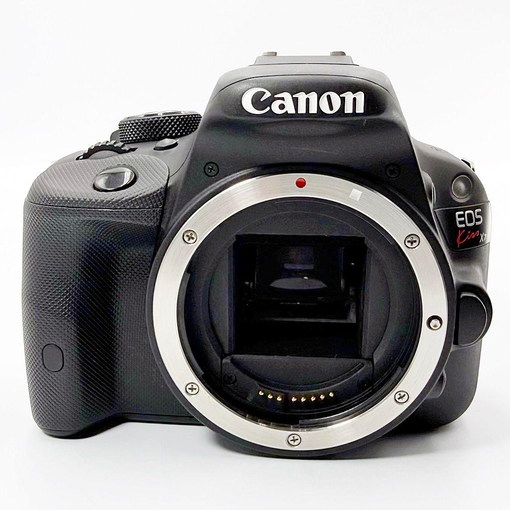 キヤノン EOS Kiss X7 ダブルズームキット 一眼レフ カメラ 中古