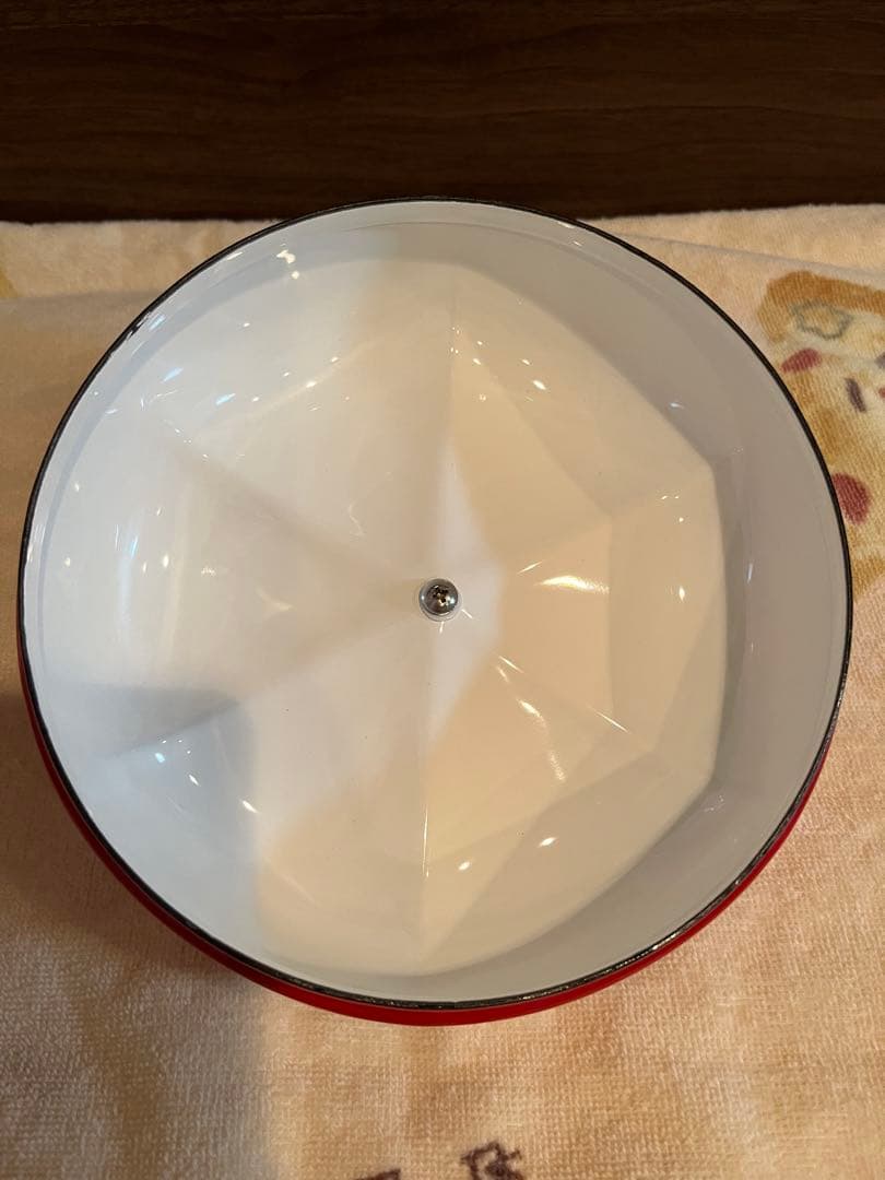 サンリオ ハローキティ キティベジタブルシリーズ ホーロー鍋 赤 2008年