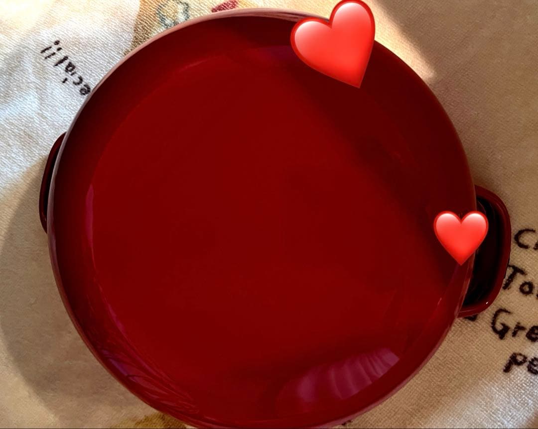 サンリオ ハローキティ キティベジタブルシリーズ ホーロー鍋 赤 2008年