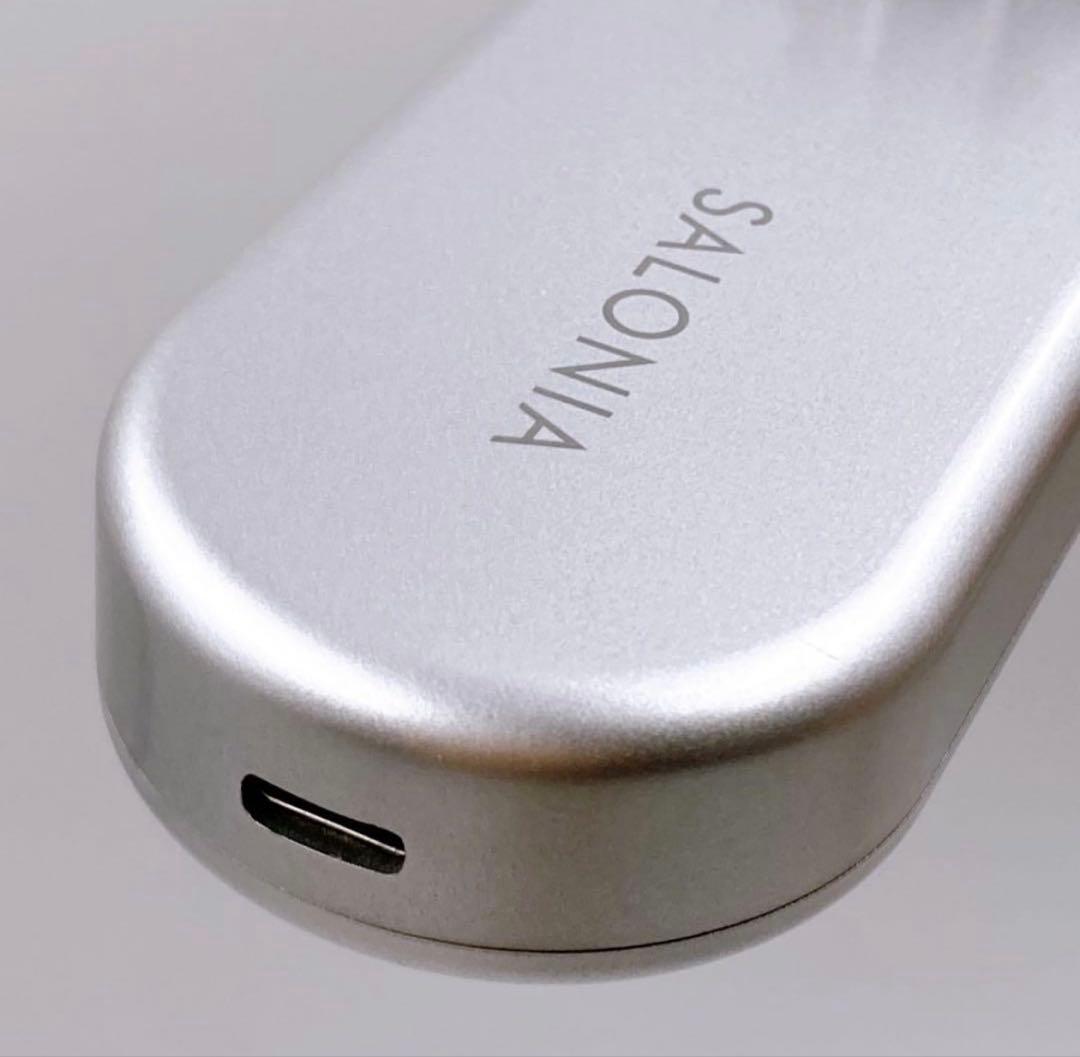 訳あり SALONIA 美顔器 マッサージヘッド付き 電気ブラン