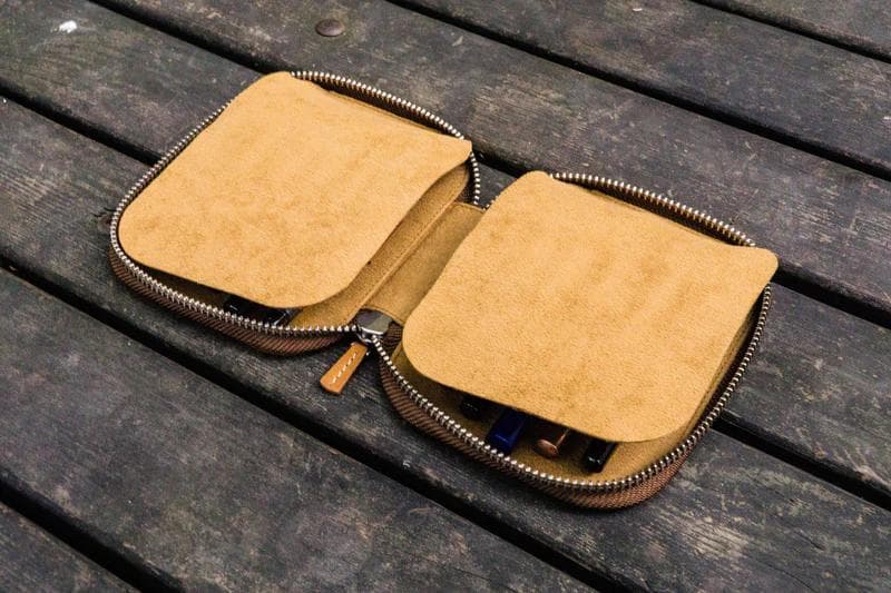 ガレンレザー ペンケース（10本挿し）＊クレイジーホースブラウン＊海外正規品