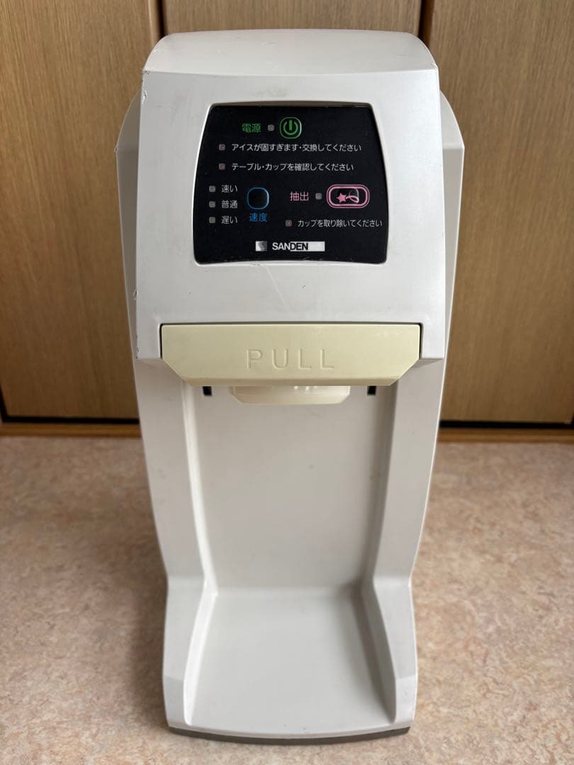 サンデンワンショットOS3ソフトアイス抽出機 CIM-10A 業務用 厨房機器