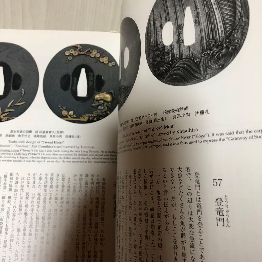 【送料込・希少品】刀装具鑑賞画題事典 / 福士繁雄 著　里文出版